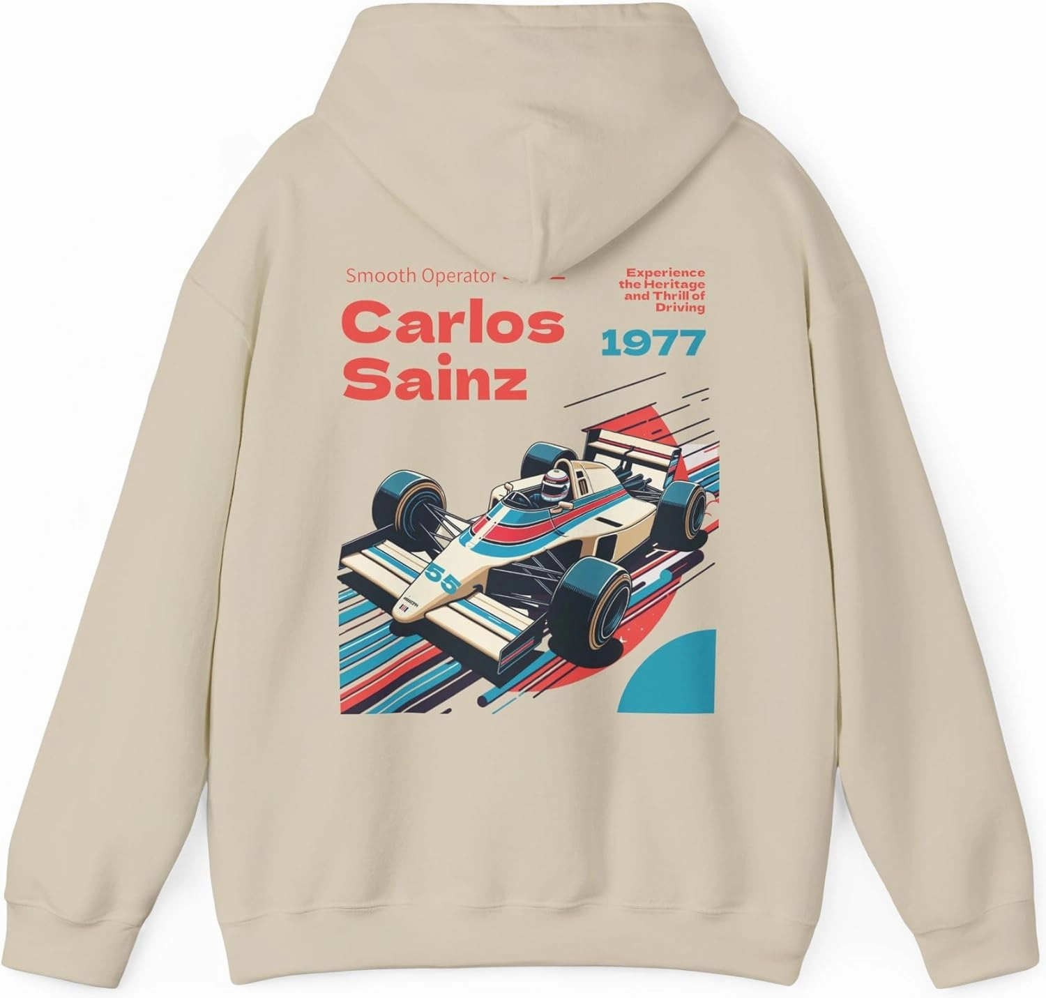 Carlos Sainz “Heritage” Unisex Hoodie – Racing Legacy Tribute | Special Edition Racing Apparel | F1 Fans Sweatshirt
