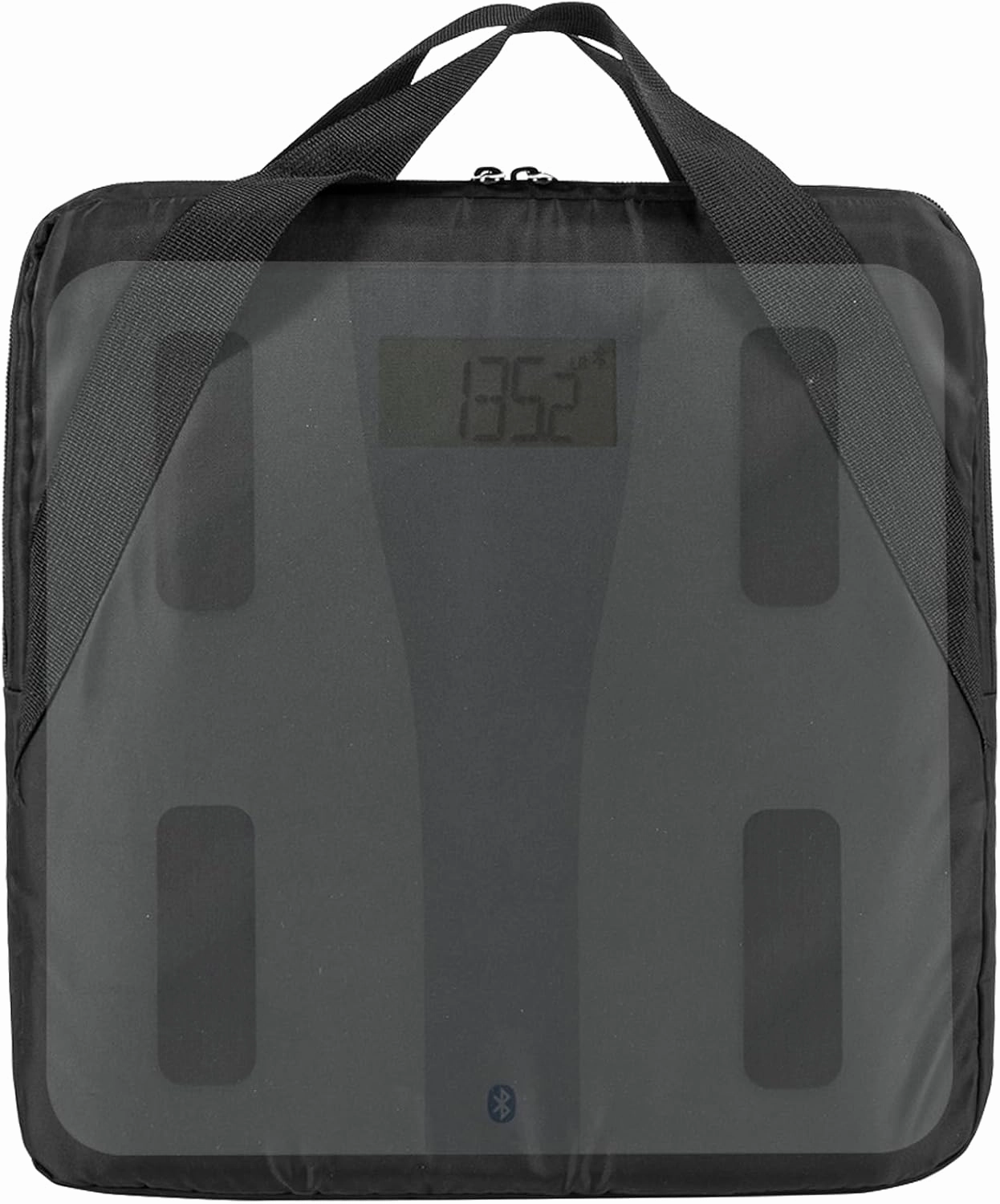 Carrying Bag for Body Composition Monitor Scale, Digital Bathroom Scale Storage Case, 13.5 x 13.5 IN Travel Carrier Case for Most Smart Scale (Bag Only)