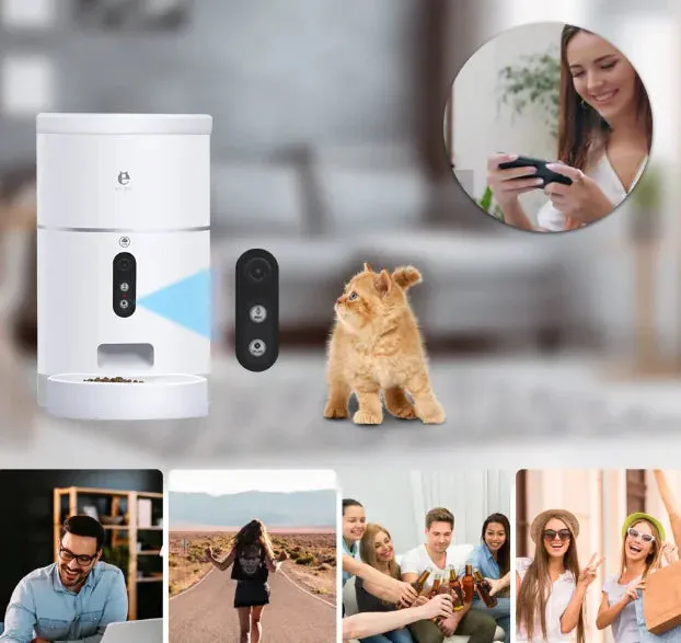 Cat Feeder With Camera