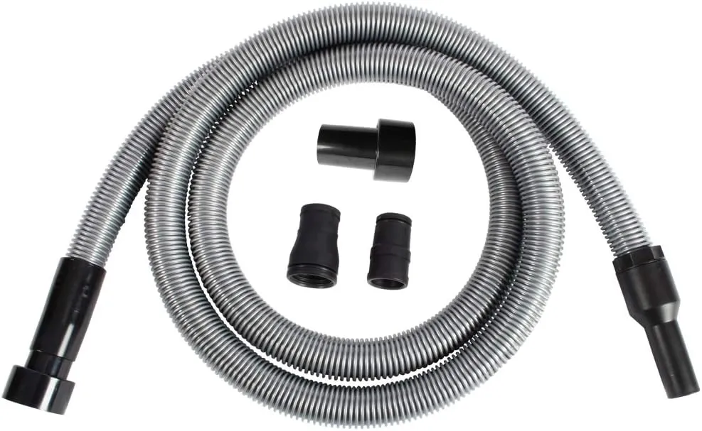 Cen-Tec Systems 94148 Premium Shop Vacuum Power Tool Adapter Set, 10 Ft. Hose, Silver