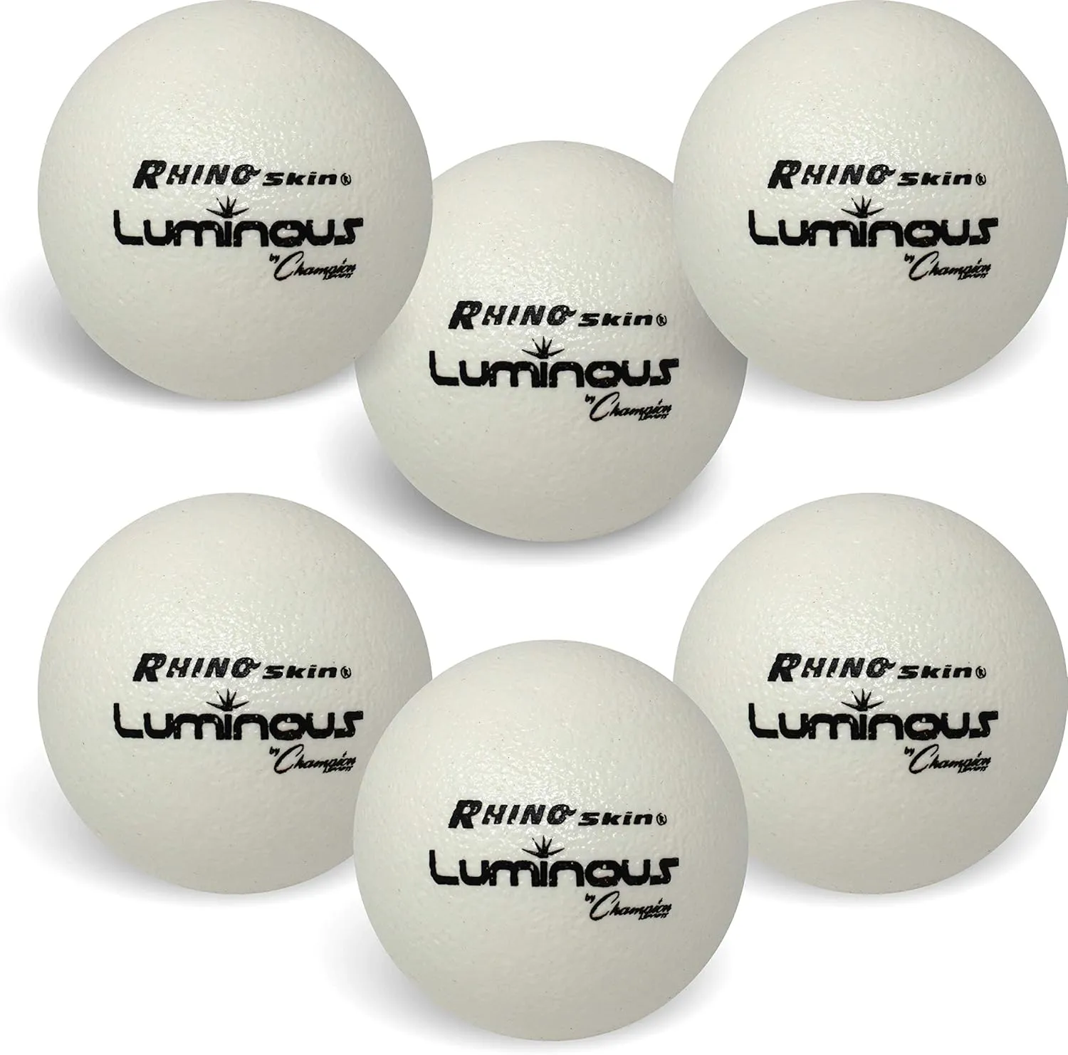 Champion Sports Rhino Skin Luminous Dodgeball Set