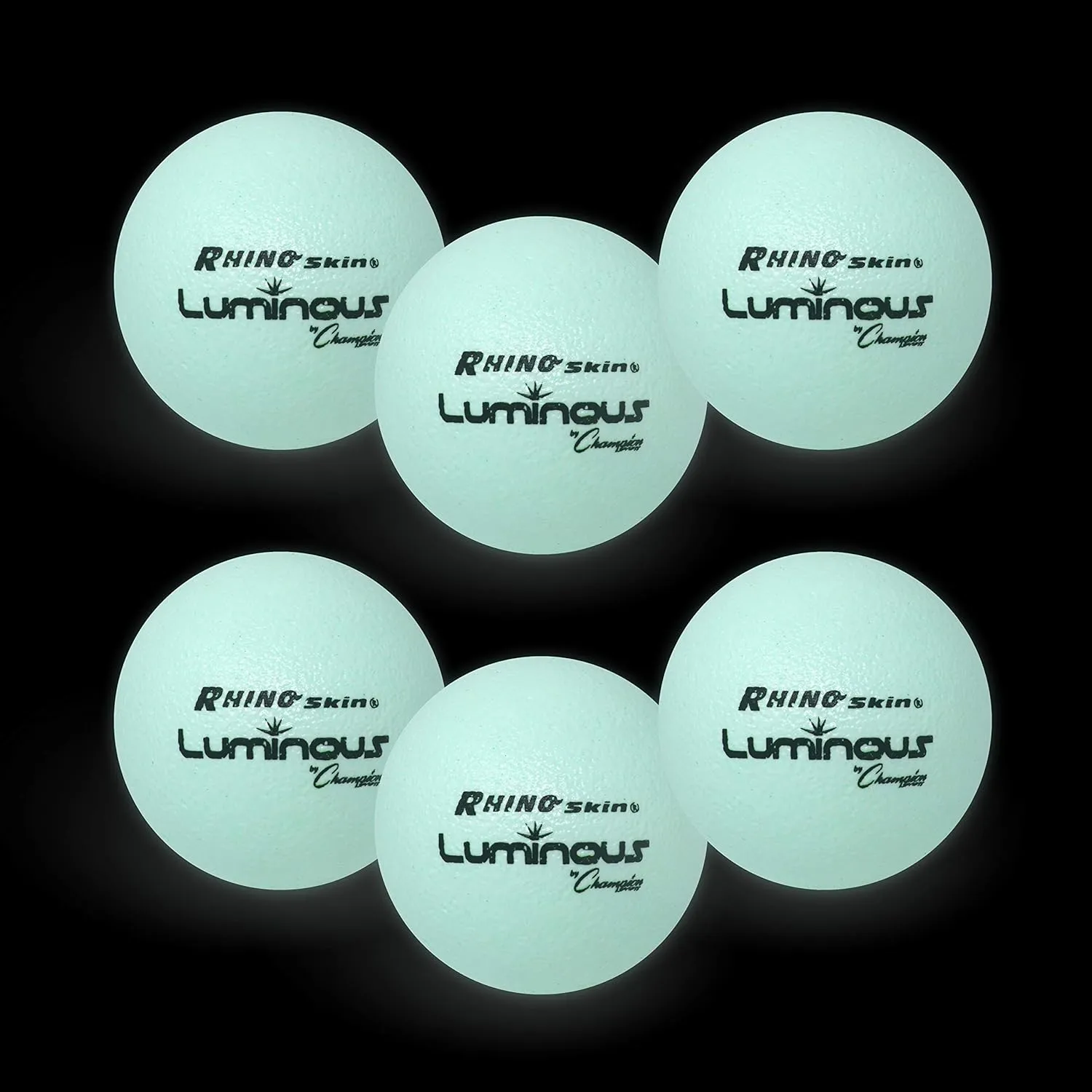Champion Sports Rhino Skin Luminous Dodgeball Set