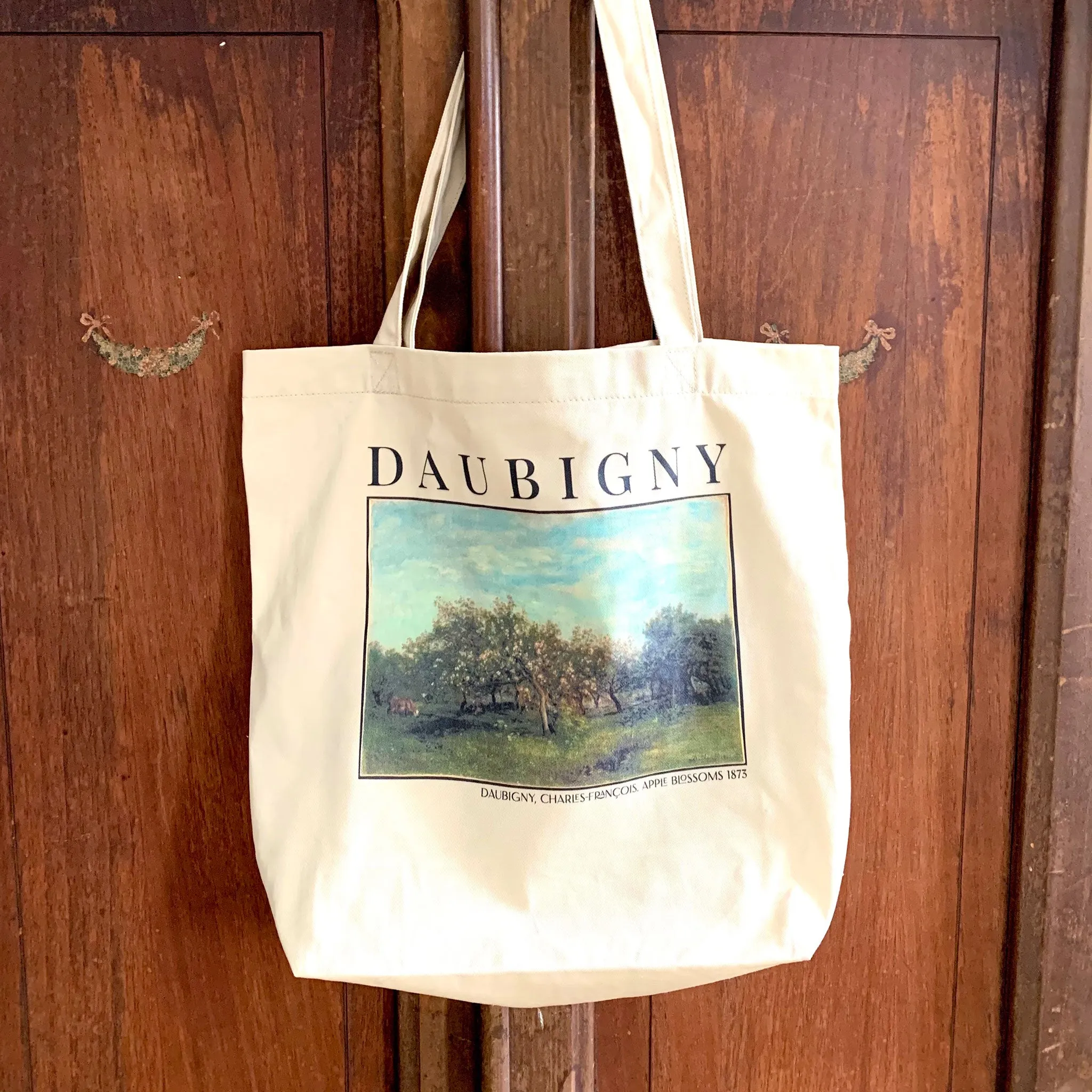 Charles-François Daubigny Apple Blossoms Eco Tote Bag