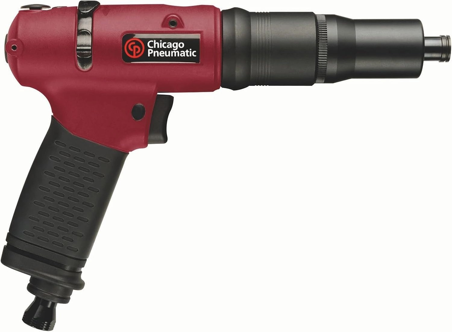 Chicago Pneumatic CP2611 - Hex Air Screwdriver Tool, 1/4 Inch, Reversible, Pistol Handel, Shut-Off-Pneumatic Valve, Max Torque 5.5 ft. lbf / 7.5 Nm, 1000 RPM, Home Improvement, Construction, Auto