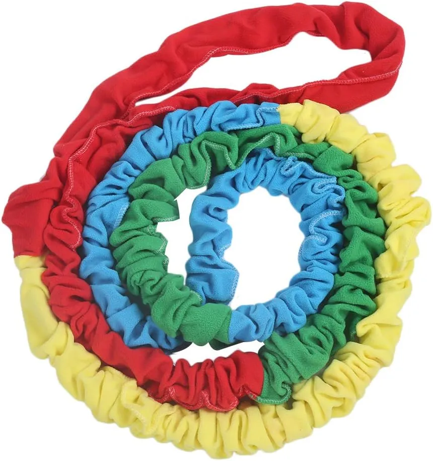Children Colorful Game Pull Rope Sensory Training Sports Equipment for Parent Child Communication