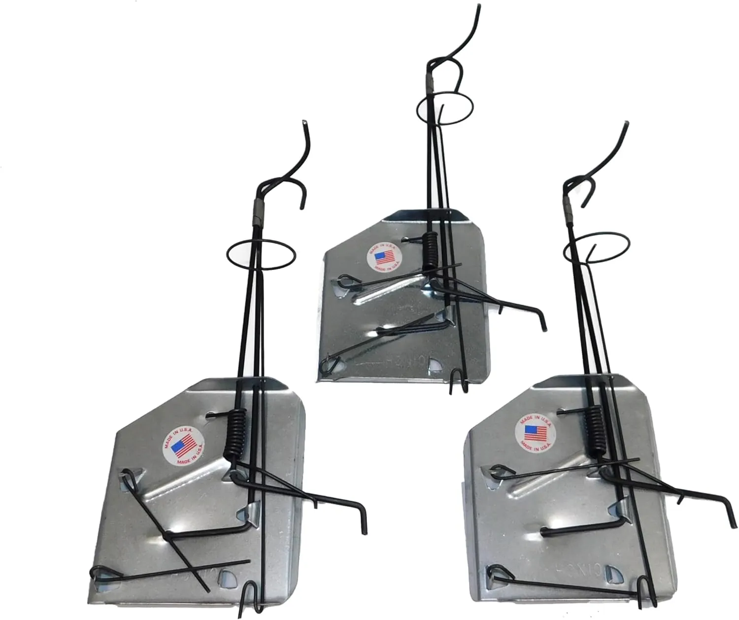 Cinch Gopher Trap Kit – Professional-Grade, Heavy-Duty Reusable Trap System for Mole and Small Rodents | Easy Set, No Chemicals, Ideal for Lawns, Gardens, and Farms | Made in USA (3 Medium)