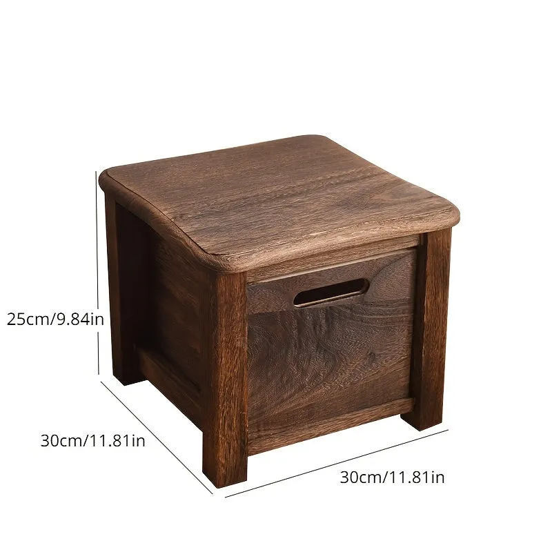 Classic Wooden Shoe Storage Bench with Drawers-FTTC