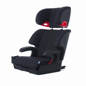 Clek Oobr High Back Booster Seat with Adjustable Headrest, Reclining Design, Latch System, and Retardant-Free Fabric (Mammoth)