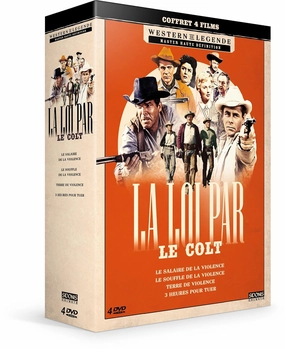 COFFRET LA LOI PAR LE COLT - Edition LimitEe - 4 DVD