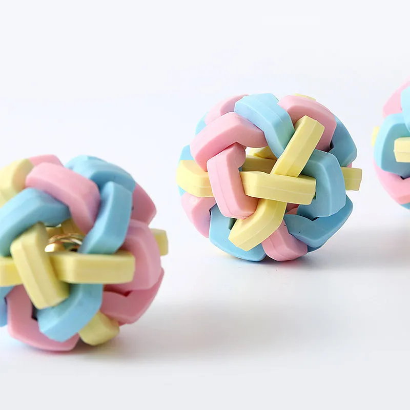 Colorful Dog Ball Chew Toy