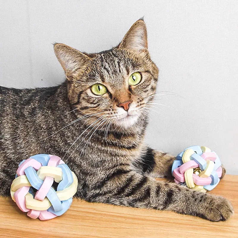 Colorful Dog Ball Chew Toy