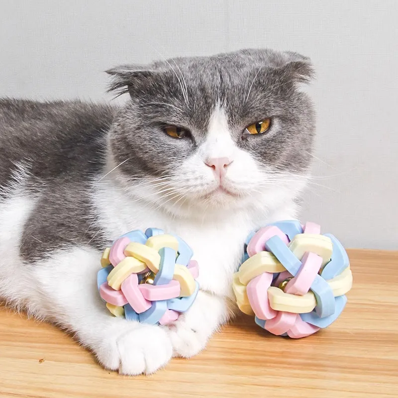Colorful Dog Ball Chew Toy