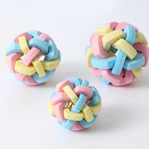 Colorful Dog Ball Chew Toy