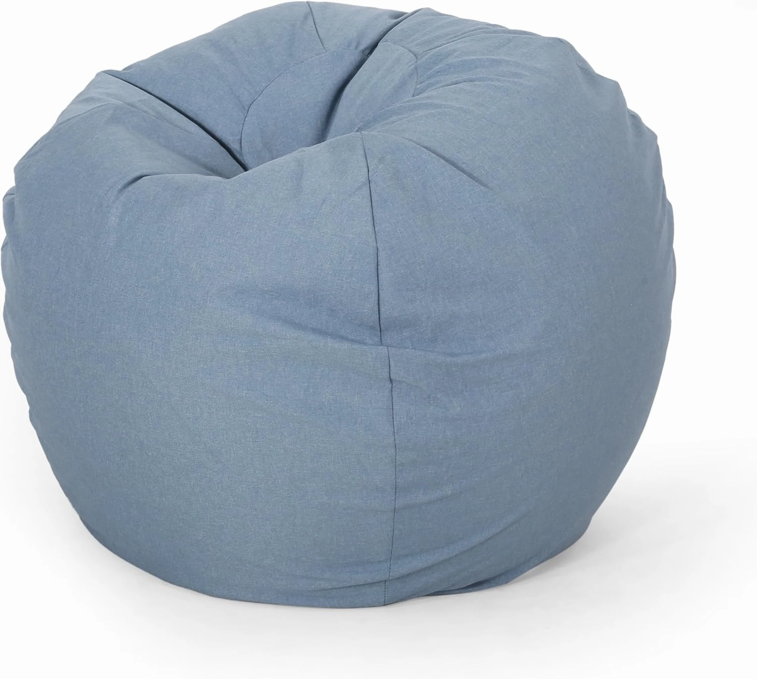 Comfortable 3 Foot Bean Bag for Relaxation, Teal Color, Soft and Stylish Foam Filling