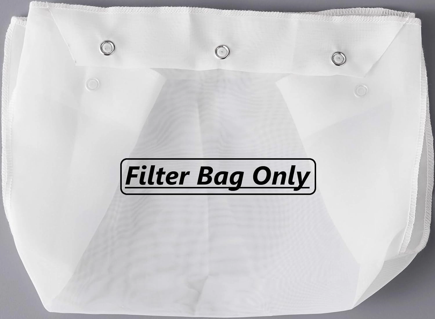 Commercial Deep Fryer Oil Filter Bag with Snaps, 6" Deep Cooking Oil filters, Durable 1000  Times, Easy to Clean with Hot Water (Filter Bag Only)