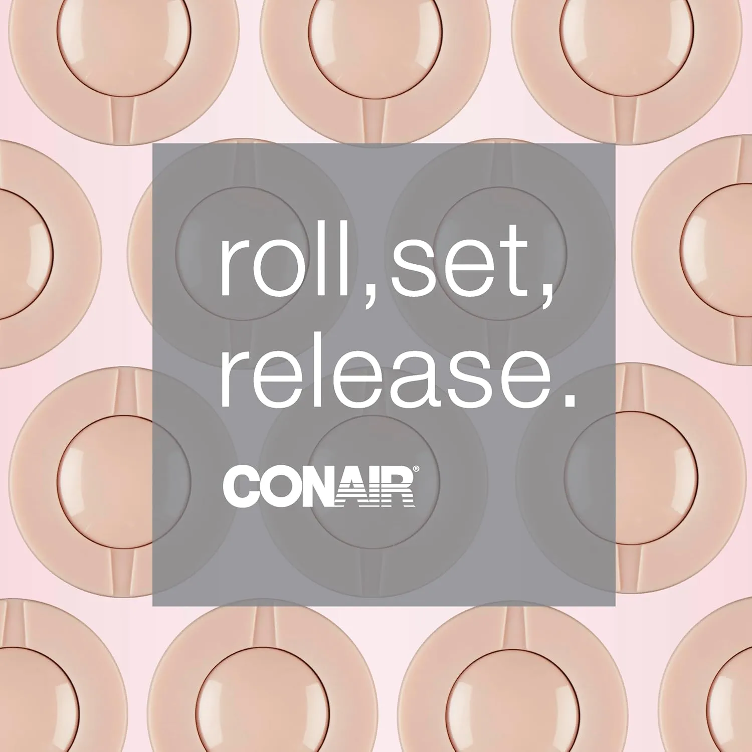 Conair Double Ceramic Hot Rollers for Long, Medium, and All Hair - Hair Curler - Hair Roller Clips Included - 1 1/2-inch Rollers