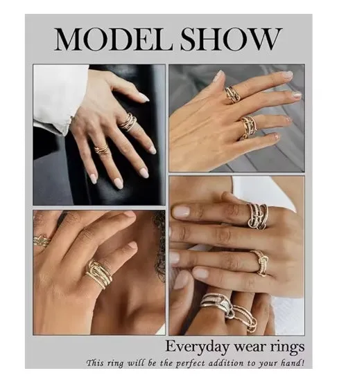 Connected Handmade Diamond Ring