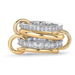 Connected Handmade Diamond Ring