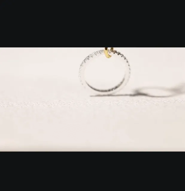 Connected Handmade Diamond Ring