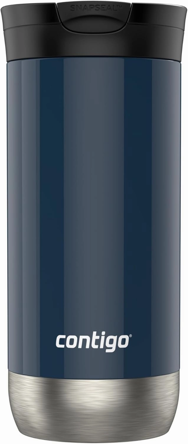 Contigo Huron 2.0 Stainless Steel Travel Mug with SNAPSEAL Lid, 16oz
