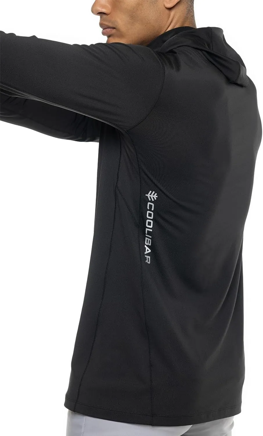 Coolibar UPF 50  Men's Agility Performance Hoodie - Sun Protective