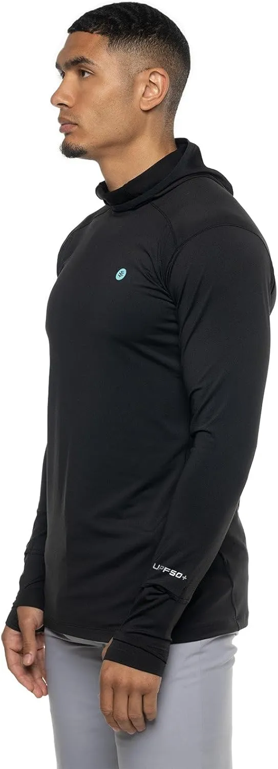 Coolibar UPF 50  Men's Agility Performance Hoodie - Sun Protective