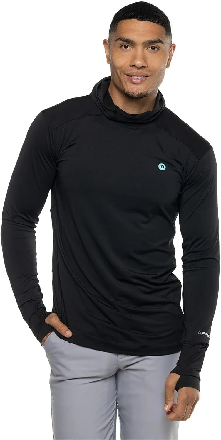Coolibar UPF 50  Men's Agility Performance Hoodie - Sun Protective