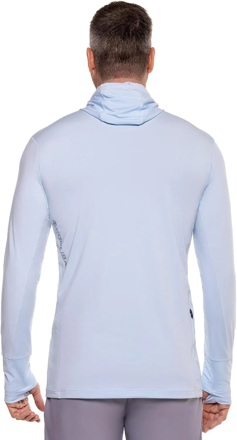 Coolibar UPF 50  Men's Agility Performance Hoodie - Sun Protective