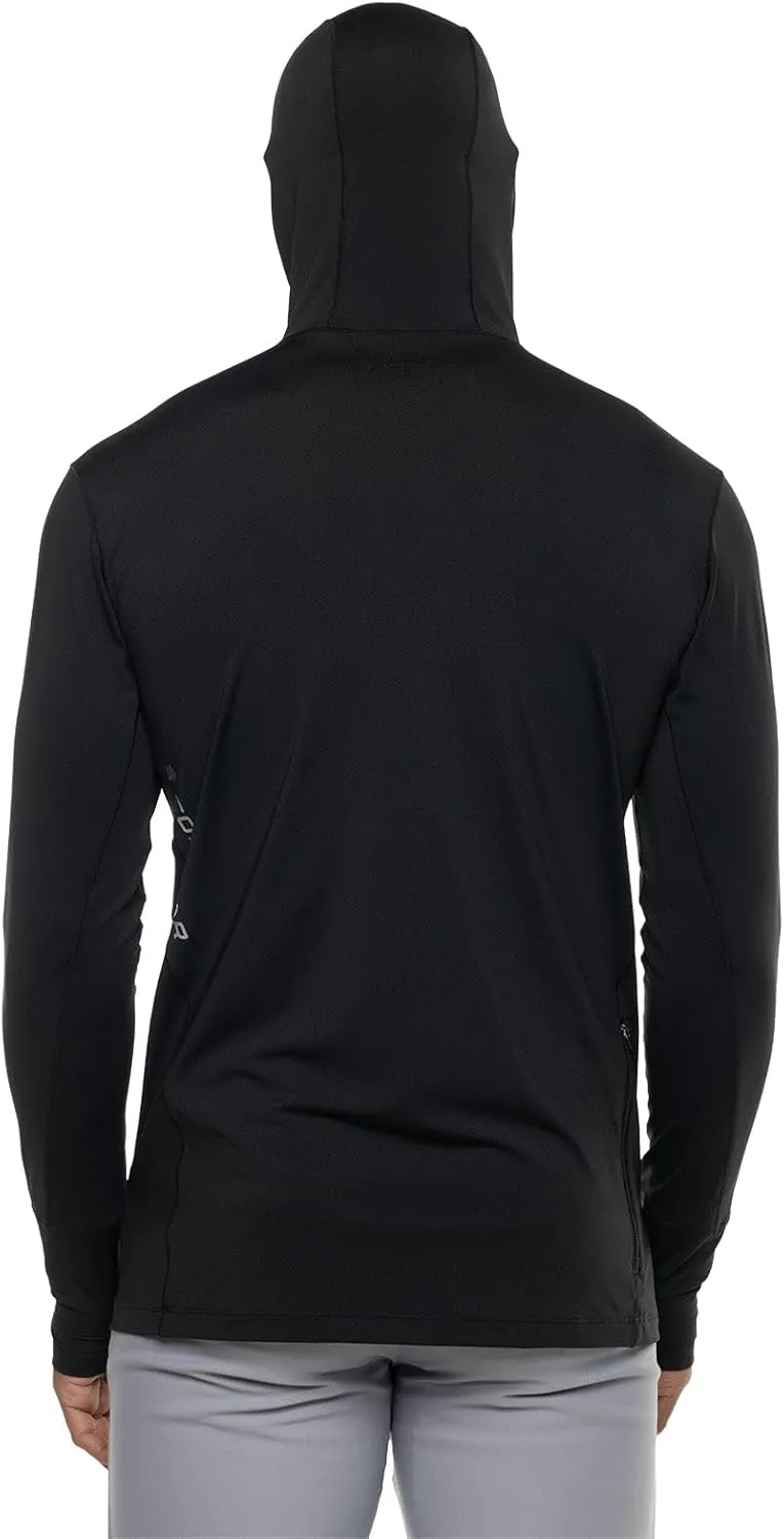 Coolibar UPF 50  Men's Agility Performance Hoodie - Sun Protective
