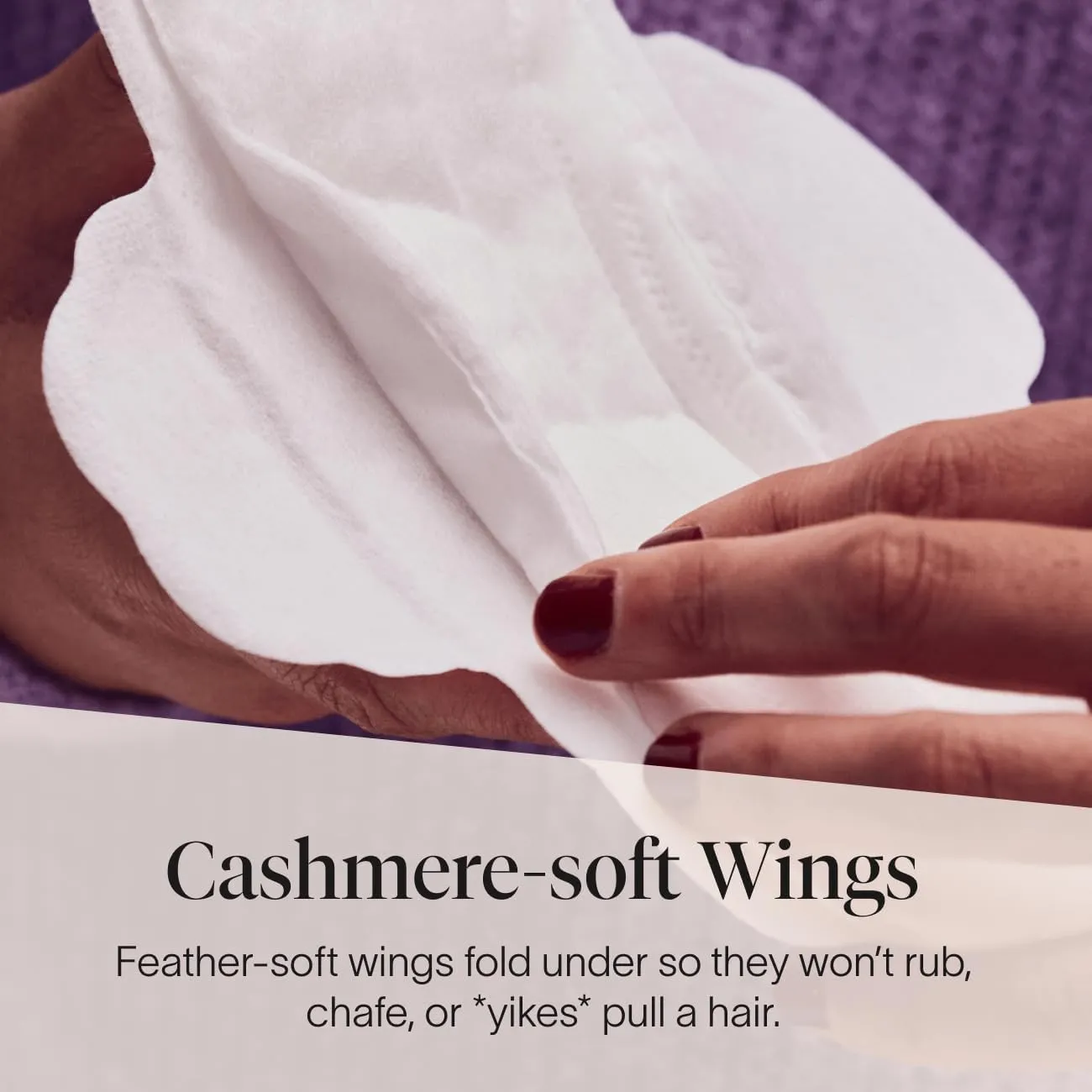 Cora Made-to-Move Regular Pads with Wings, Organic Cotton Topsheet Ultra Thin Feminine Care Pads for Women, Soft, Comfortable & Breathable Menstrual Pad, Regular Absorbency, Unscented, 34 Count