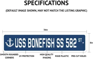 Creek CHUB Street Sign Minnow Freshwater Fishing Fisherman Streams | Indoor/Outdoor | 36" Wide