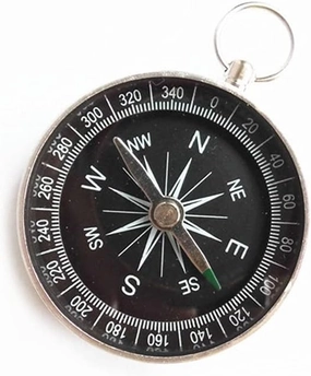 CSCDD Portable Aluminum Lightweight Emergency Compass Outdoor Survival Compass Tool Navigation Wild Tool