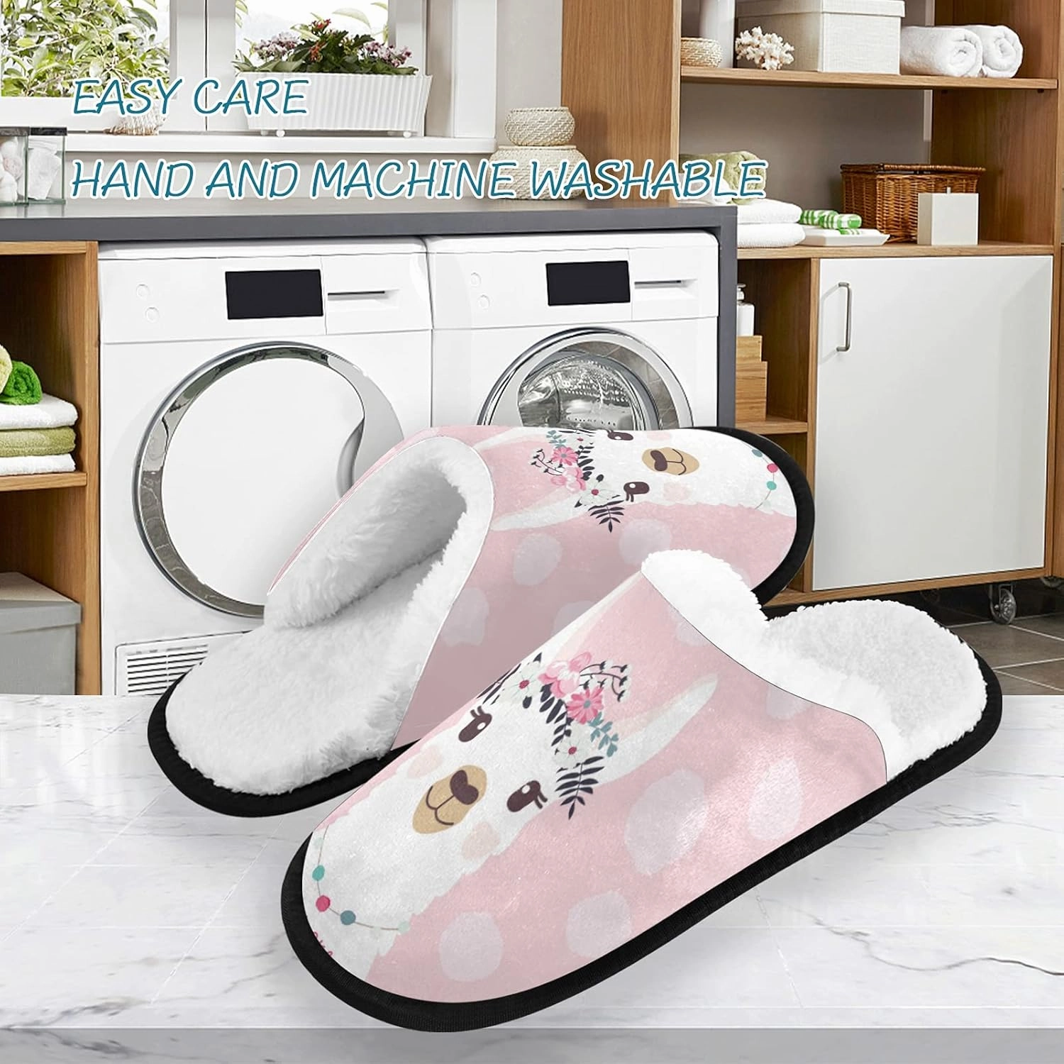 Cute Red Panda Slippers, Soft Memory Foam Non-Slip Indoor House Slippers Home Shoes for Bedroom Travel Hotel Spa