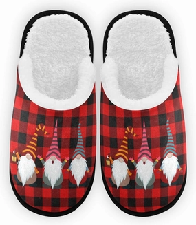 Cute Red Panda Slippers, Soft Memory Foam Non-Slip Indoor House Slippers Home Shoes for Bedroom Travel Hotel Spa