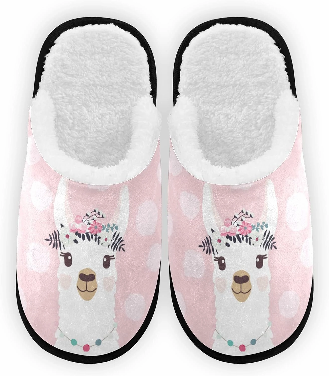 Cute Red Panda Slippers, Soft Memory Foam Non-Slip Indoor House Slippers Home Shoes for Bedroom Travel Hotel Spa