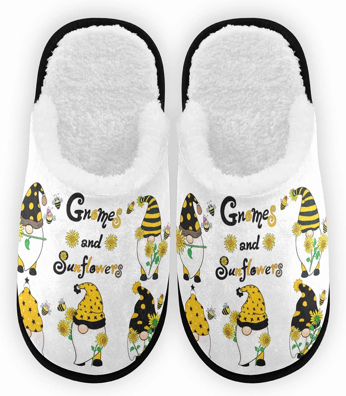 Cute Red Panda Slippers, Soft Memory Foam Non-Slip Indoor House Slippers Home Shoes for Bedroom Travel Hotel Spa