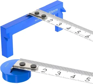 Cycle Seat Height Measure Tool, Magnetic Height Adjustment Tool for Cycle Seat Cushion, Lightweight Riding Product for Outdoor, School, Seat Height Marking Tool Set for Many Models of Bikes