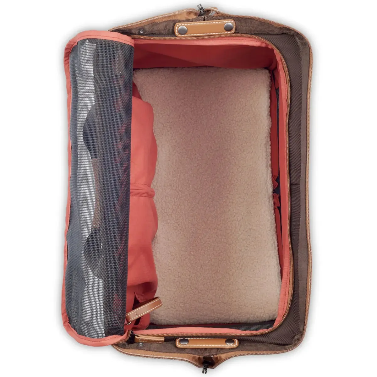 Delsey Chatelet Air 2.0 Wheeled Pet Animal Carrier Trolley Bag - Brown