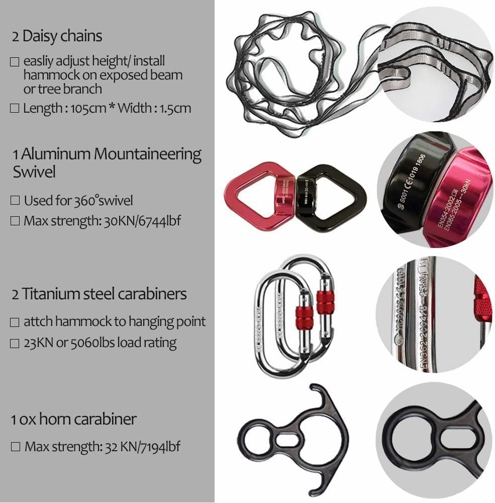 Deluxe Aerial Silks Equipment Set - 11 Yards Aerial Yoga Hammock Swing for Acrobatic, Circus Arts, Dance (L:10m W:2.8m)