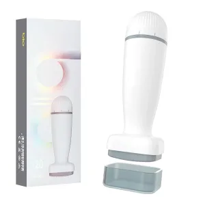 Derma Stamp Pen, Microneedling DermaStamp System, Derma Roller Alternative, Reuseable Skincare Tool for Face, 0.25mm