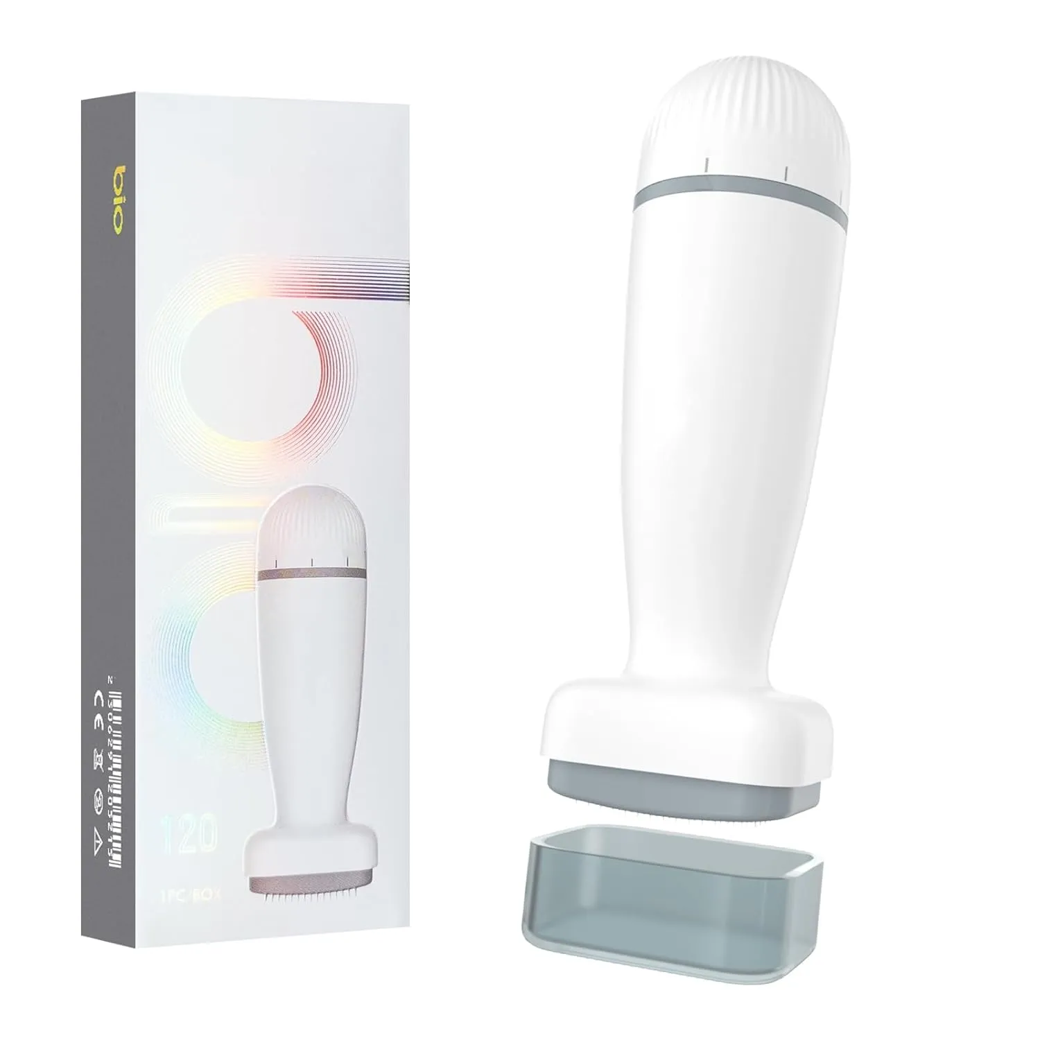 Derma Stamp Pen, Microneedling DermaStamp System, Derma Roller Alternative, Reuseable Skincare Tool for Face, 0.25mm