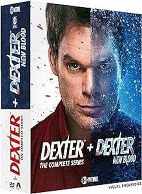 Dexter (Complete Series) / Dexter: New Blood (Complete Series) - 39-DVD Box Set ( Dexter / Dexter: New Blood ) [ NON-USA FORMAT, PAL, Reg.2 Import - France ]