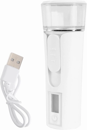 Didiseaon 1pc Nano Facial Mister Portable Moisturizing Atomizer for Hydration Lightweight Handheld Humidifier for Home Office Travel Material Capacity Gentle Skin