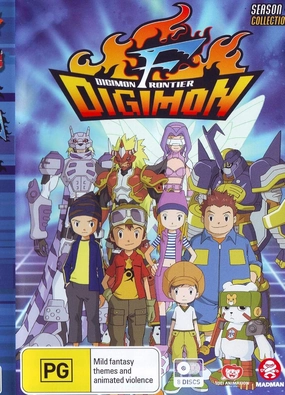 Digimon Frontier: Season 4 Collection - 8-DVD Boxset ( Dejimon furontiâ ) [ NON-USA FORMAT, PAL, Reg.4 Import - Australia ]