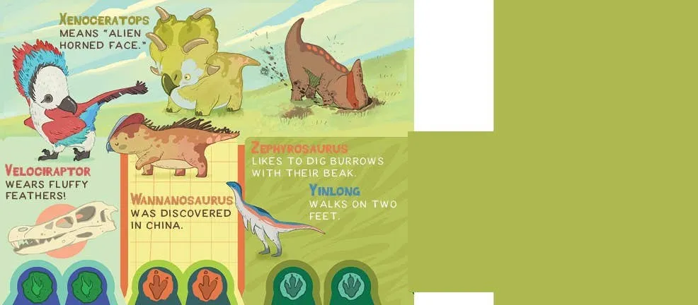 Dino Train Board Book