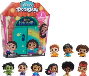 Disney Doorables Encanto Collection Peek, 9 Collectible Figurines in a Casa Madrigal-Themed Box, Kids Toys for Ages 5 Up by Just Play