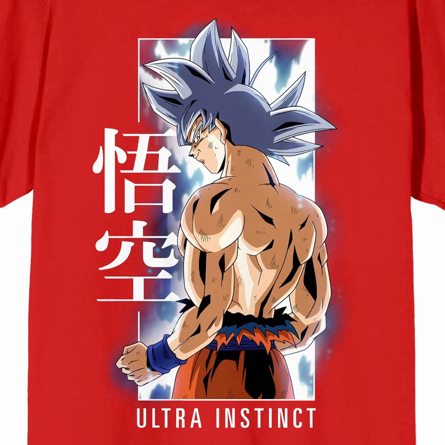 Dragonball Z Super Ultra Instinct Men's Black Graphic Crew Neck Tee