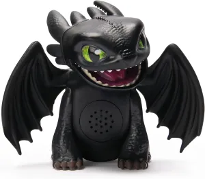 DreamWorks Dragons, How to Train Your Dragon, Roaring Minis Toothless, Interactive Toy with 25 Sounds, Kids Toys for Boys & Girls Ages 4 & up