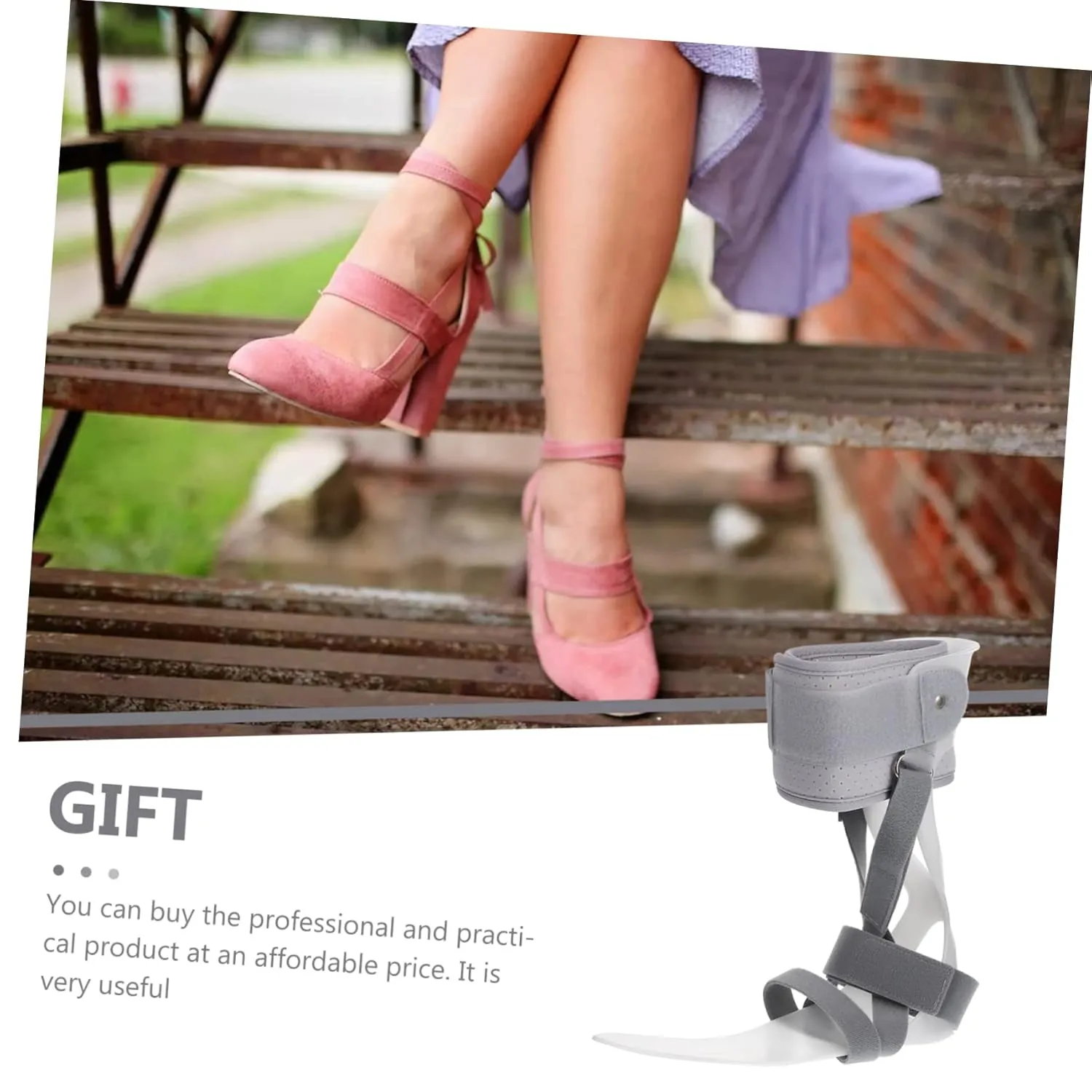 Drop Foot Corrector Brace Foot Varus Orthotic for Women Ankle Brace for Foot Drop