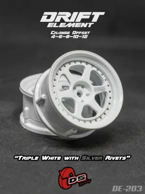 DS Racing Drift Elements 2 Wheel Set 2pcs - DE-203